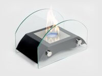 Биокамин настольный Lux Fire "Мост" S (черный)